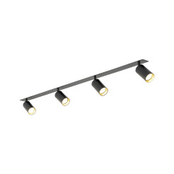 AMIS BLACK  4XGU10 PODTYNKOWY 10809