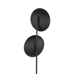 SLATE BLACK GLASS LAMPA PODŁOGOWA 2XG9 16136