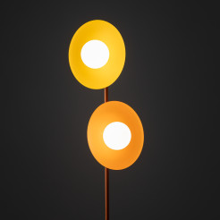 SLATE MIX GLASS LAMPA PODŁOGOWA 2XG9 16137