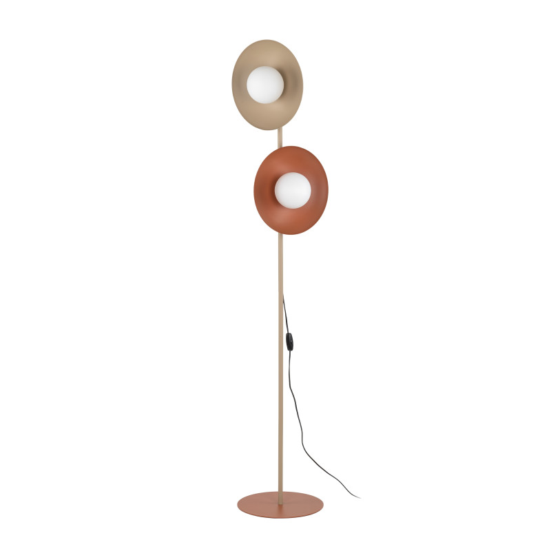 SLATE MIX GLASS LAMPA PODŁOGOWA 2XG9 16138