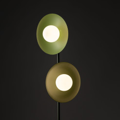 SLATE MIX GLASS LAMPA PODŁOGOWA 2XG9 16139