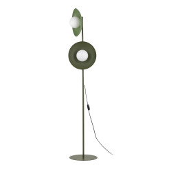 SLATE MIX GLASS LAMPA PODŁOGOWA 2XG9 16139
