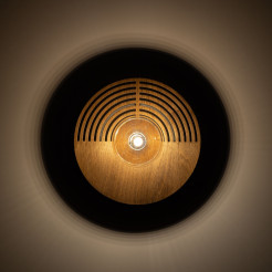 LUNAR WOOD KINKIET 1XG9  250 11013
