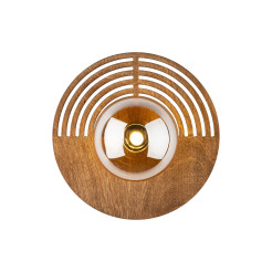 LUNAR WOOD KINKIET 1XG9  250 11013