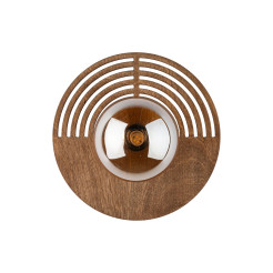 LUNAR WOOD KINKIET 1XG9  250 11013