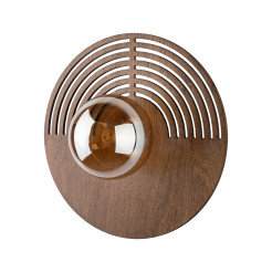 LUNAR WOOD KINKIET 1XG9  300 11014