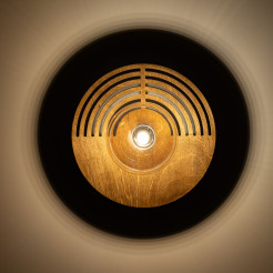 LUNAR WOOD KINKIET 1XG9  300 11014