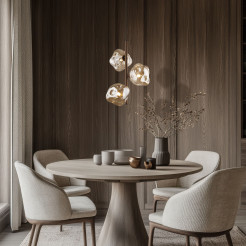LAVA BROWN LAMPA WISZĄCA 3XG9 11036