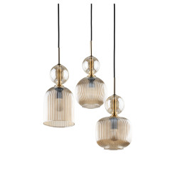 SOPHIA COGNAC LAMPA WISZACA 3XE14 11041