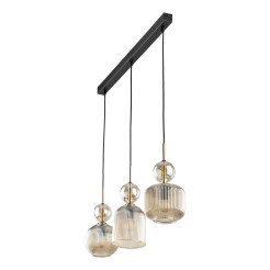 SOPHIA COGNAC LAMPA WISZĄCA 3XE14 11042