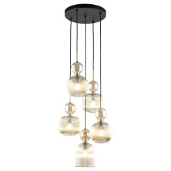 SOPHIA COGNAC LAMPA WISZACA 5XE14 11043