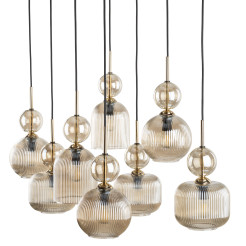 SOPHIA COGNAC LAMPA WISZĄCA 8XE14 11045
