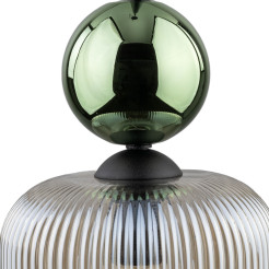 SOPHIA GREEN COGNAC LAMPA WISZĄCA 1XE14 11144