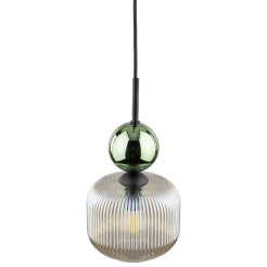 SOPHIA GREEN COGNAC LAMPA WISZĄCA 1XE14 11144