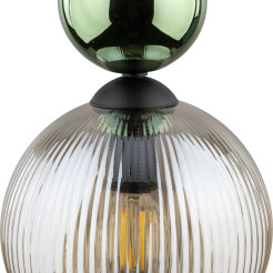 SOPHIA GREEN COGNAC LAMPA WISZĄCA 1XE14 11145