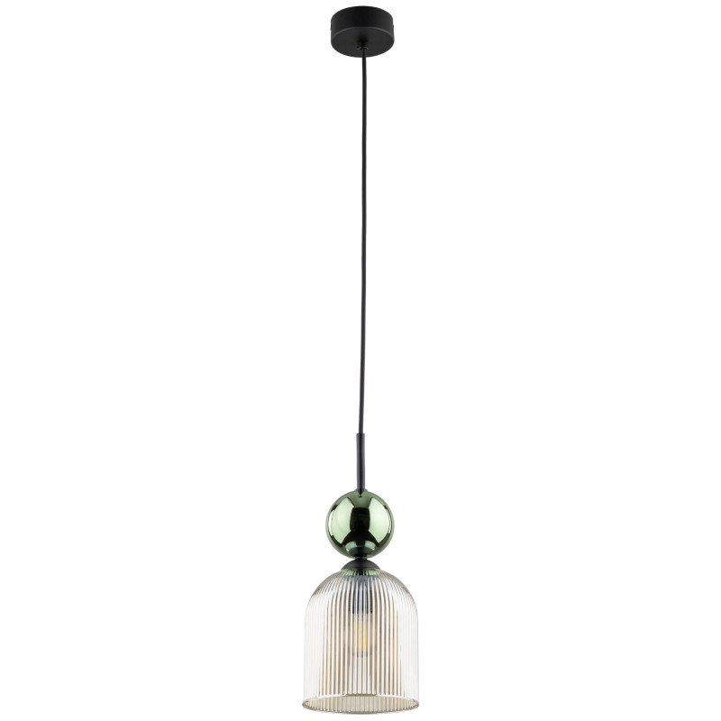 SOPHIA GREEN COGNAC LAMPA WISZĄCA 1XE14 11146