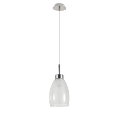 MORRO CHROME/WHITE LAMPA WISZĄCA 1XE27 6992