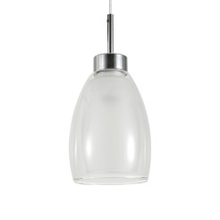 MORRO CHROME/WHITE LAMPA WISZĄCA 1XE27 6992