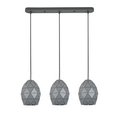 EGANA GRAPHITE LAMPA WISZĄCA 3XE27 6998