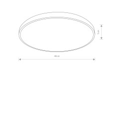 AGNES ROUND LED PRO 10974