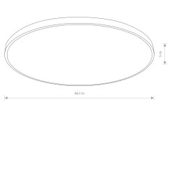 AGNES ROUND LED PRO 10976