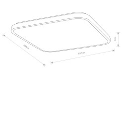 AGNES SQUARE LED PRO 10988