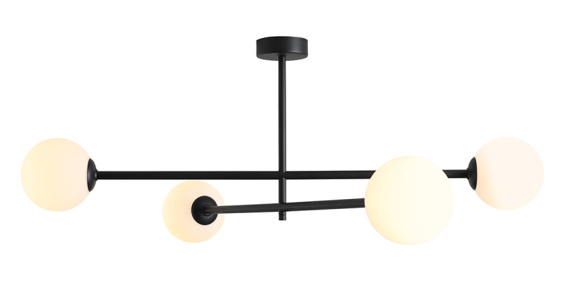 PLAFON PINNE 4 BLACK