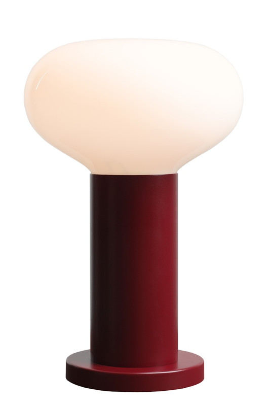 FLO TABLE RUBY S (opal glass)