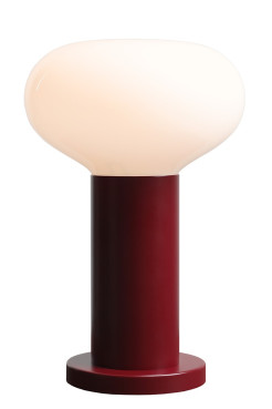 FLO TABLE RUBY S (opal glass)