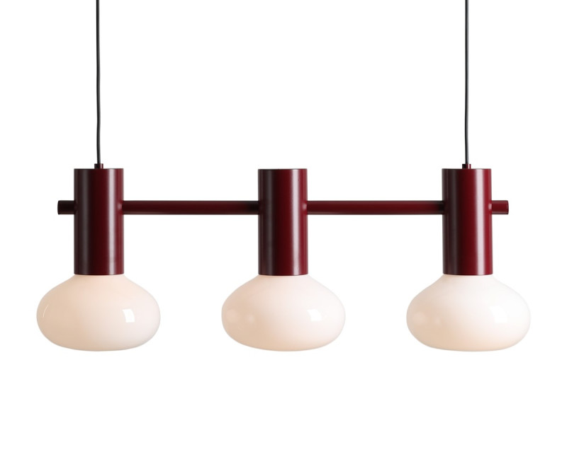 FLO 3 RUBY S (opal glass)