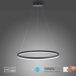 2383-13 TITUS LAMPA WISZĄCA ANTRACYT