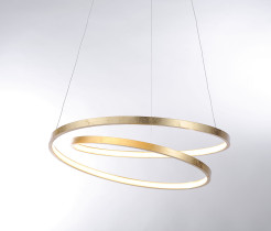 2472-12 ROMAN LAMPA WISZĄCA ZŁOTY