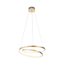2472-12 ROMAN LAMPA WISZĄCA ZŁOTY