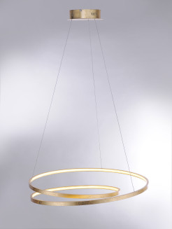 2474-12 ROMAN LAMPA WISZĄCA ZŁOTY