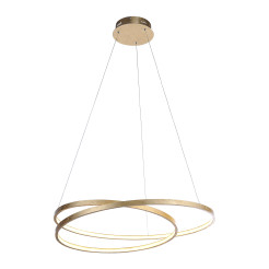 2474-12 ROMAN LAMPA WISZĄCA ZŁOTY
