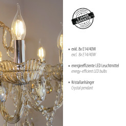 3081-97 GRACIA LAMPA WISZĄCA MOSIĄDZ