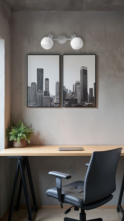 Lampa sufitowa ANDRUS srebrna 2x40W E14 do salonu sypialni przedpokoju korytarza 92-44983