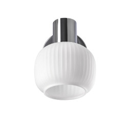 Kinkiet ANDRUS chromowy 1x40W E14  elegancka lampa ścienna klasyczna do salonu sypialni przedpokoju garderoby oświetlenie dodatkowe 91-44976