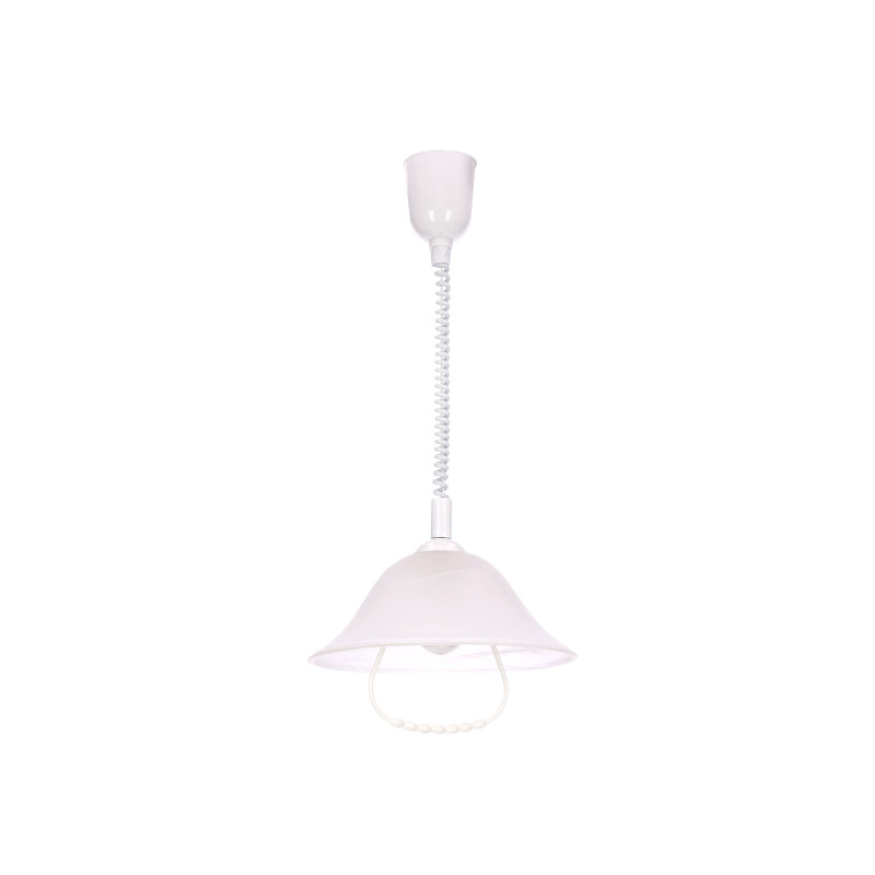 Nowoczesna lampa wisząca ALFA  ściągacz z rączką  1x40W E27 lampa nad stół do kuchni 31-40022
