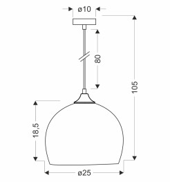 Lampa wisząca PONTE 1x40W E27 czarna z oliwkowym kloszem, nowoczesna oprawa sufitowa do kuchni, jadalni, salonu, minimalistyczny design 31-48028