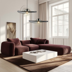 Lampa wisząca DECO designerska  – czarny klosz kapelusz – nowoczesne oświetlenie salonu i sypialni E27 31-38272