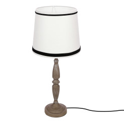 CARDINALE lampa sto³owa h-58 cm ciemny szary 1x40 E27 aba¿ur szary 41-40107