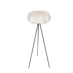 Lampa podłogowa CAFEE’ z abażurem kremowym latte 52 cm - lampa stojąca w stylu skandynawskim E27 51-42033