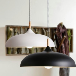 Lampa wisząca SAUCER biała 45 cm ST-5219 white