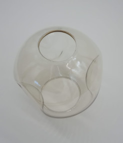 Lampa wisząca -6 bursztynowo czarna 130 cm ST-1232-6