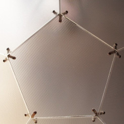 Lampa wisząca DOME półtransparentna 80 cm ST-4001