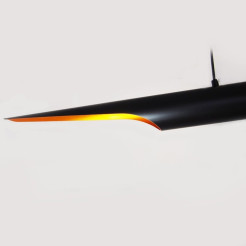 Lampa wisząca BLACK TUBE czarno złota 100 cm ST-0502-1