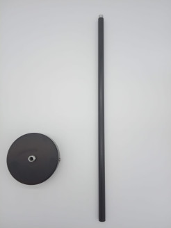 Lampa wisząca -3 czarno złota 45 cm ST-8861-3