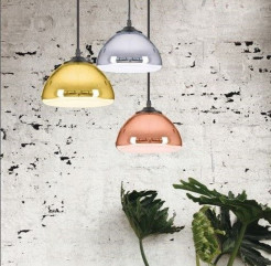 Lampa wisząca VICTORY  S złota 17 cm ST-9002S gold