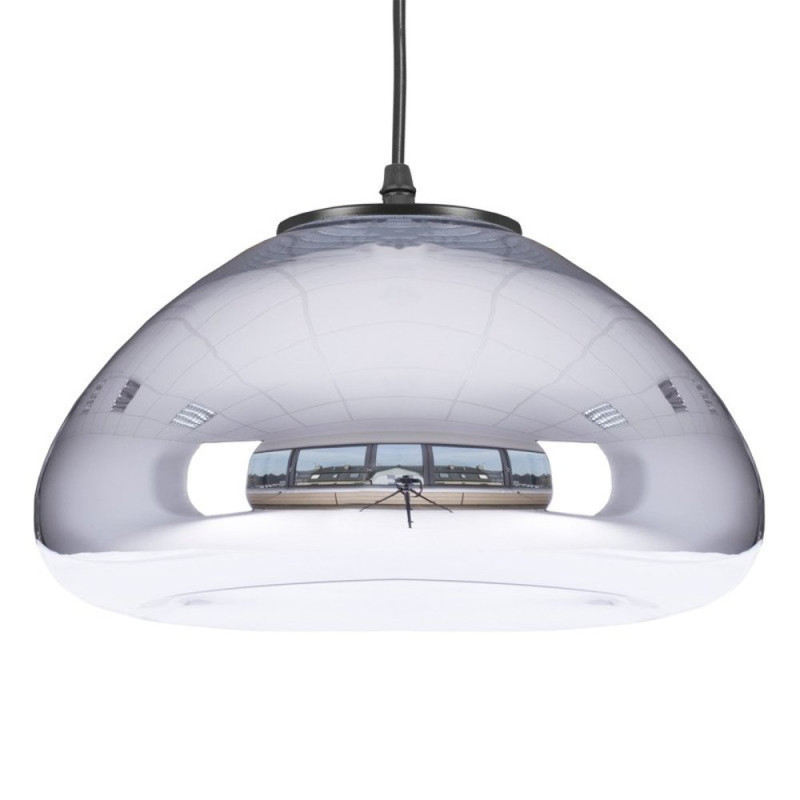 Lampa wisząca VICTORY  M srebrna 30 cm ST-9002M chrome
